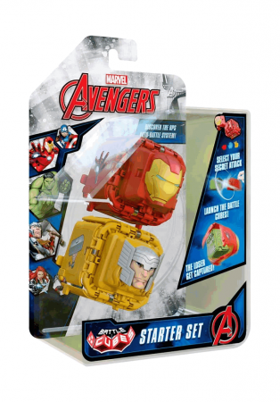 Jucării & Jocuri - Set 2 figurine de lupta Battle Cubes Avengers, Iron Man vs Thor