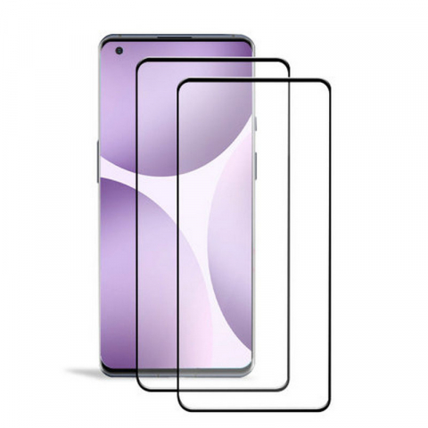 Folii Protecție Telefoane - Set 2 Folii de protectie ecran pentru Ecran OnePlus 9 Pro, 3D Acoperire Completă HD, Anti-Amprentă, Fără Bule