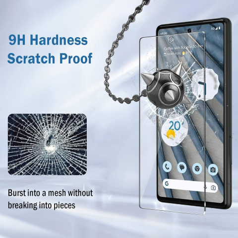 Set 2 Folii de Protecție Natbok din Sticlă Temperată pentru Google Pixel 7A, Ultra-Clare, 9H, Anti-Zgârieturi și Anti-Amprente, 7VOZ [1]