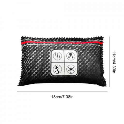 Set 2 Saci Dezumidificatori Reutilizabili cu Gel Silica 400g fiecare + Covoras Silicon Antiderapant – Se reactiveaza la Microunde, Anti Condens, Mucegai si Umezeala, pentru Spatii inchise, Dulap, Pant [4]