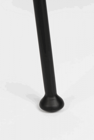 Set 2 Scaune de bar, Zuiver Benson, 75 cm, catifea si metal, albastru închis [7]