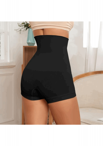 Set 2 Sorturi modelatoare cu talie inailta pentru femei SHEKINI, Negru, XL, IGKN [2]