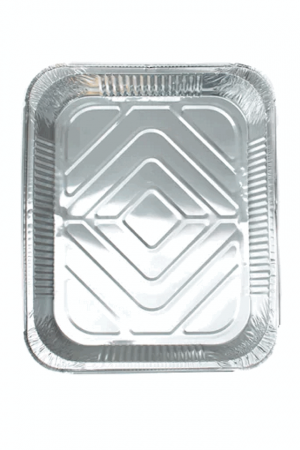 Bucătărie - Set 2 Tavi de copt, Aluminiu de unica folosinta, Real Casa, 4,7l, 40x32x5cm