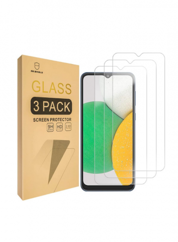 Huse, Folii & Accesorii Telefoane - Set 3 folii de Protectie pentru Ecran Pentru Samsung Galaxy A03 Core, Mr.Shield, 9H, GTRR