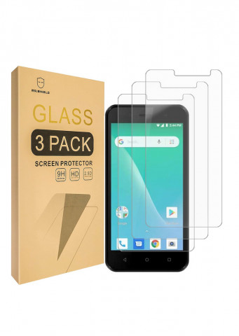 Huse, Folii & Accesorii Telefoane - Set 3 folii de Protectie pentru Ecran Pentru Unimax UMX U696CL, Mr.Shield, 9H, 4ARX