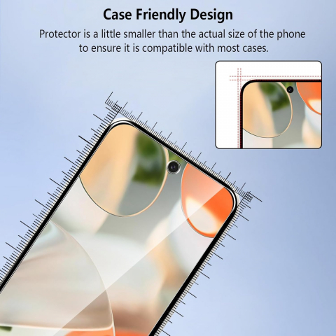 Set 3 Folii de Protecție Pollachi din Sticlă Temperată pentru Google Pixel 9/Pixel 9 Pro 5G - 9H, Anti-Zgârieturi, Anti-Amprente, ZERT [6]