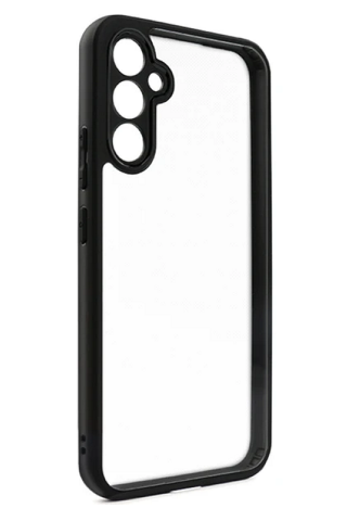 Set 3 folii de sticla si husa Samsung Galaxy A34 5G, Transparenta, Usoara, Protectie Combinata TPU + PC [2]
