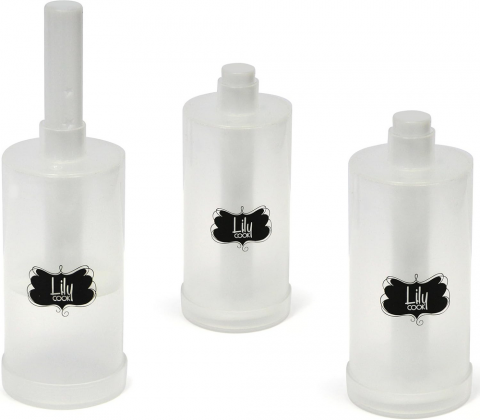 Set 3 Forme Prajituri cu Capac, Recipient Jelly, Recipient pentru Inghetata, Multicolor [6]