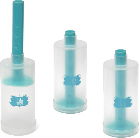 Set 3 Forme Prajituri cu Capac, Recipient Jelly, Recipient pentru Inghetata, Multicolor [3]