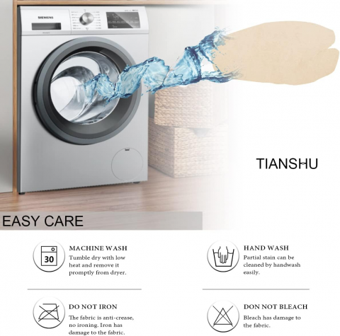Set 3 huse de protectie pentru sezutul canapelei TIANSHU, 70 x 191 cm, catifea, maro [5]