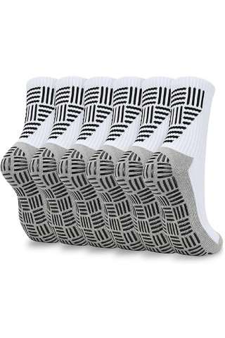 Sport & Travel - Set 3 perechi sosete sport pentru barbati, antialunecare, confortabile, marime 39-42