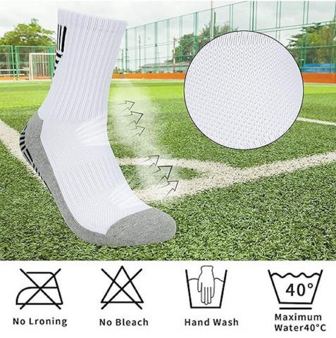 Set 3 perechi sosete sport pentru barbati, antialunecare, confortabile, marime 39-42 [3]