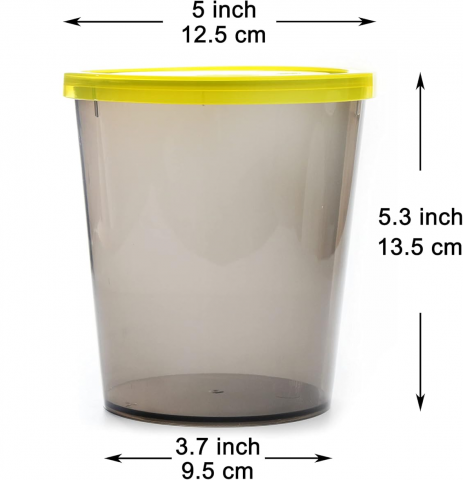 Set 3 Recipiente din Plastic pentru Inghetata Youngever, capacitate 1 l, Refolosibile, Sigure pentru Congelator [1]