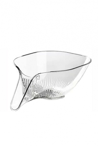 Casă, Grădină & Bricolaj - Set 3 Strecuratori fructe, Boluri de spalat alimente cu sita de scurgere pentru spalarea alimentelor, Transparent, 3L3J