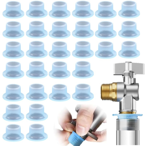 Grădină & Bricolaj - Set 30 garnituri silicon robinet 1/2 inch universale – etansare 0-100°C