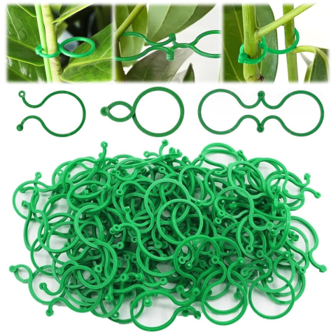 Casă, Grădină & Bricolaj - Set 500 cleme plante gradina reutilizabile pentru sustinere rosii si plante cataratoare