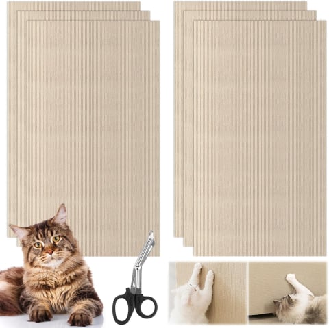Pet shop - placi-protectie-pisici-30x60cm-set-6-autoadezive-kaki