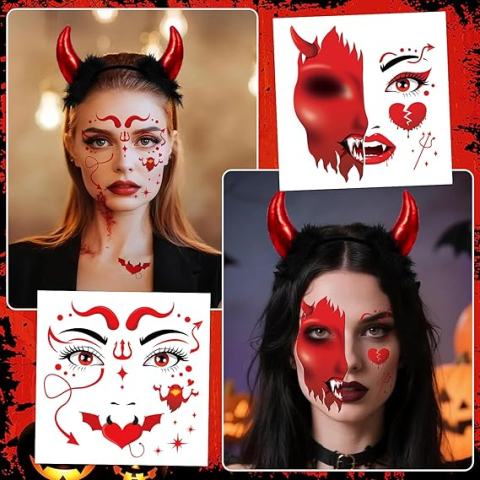 set-accesorii-costum-diavolita-rosu-coarne-manusi-stickere [2]