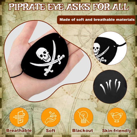 Set accesorii costum pirat pentru femei cu 4 piese. [1]