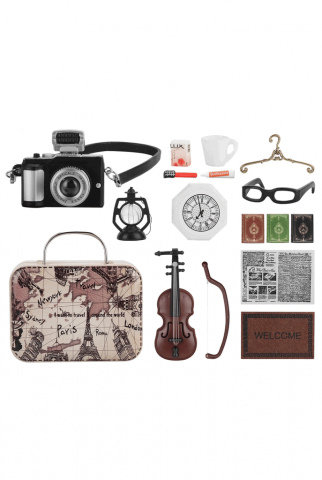 Jucării & Jocuri - Set accesorii pentru casă de păpuşi HELLEN, 53JN