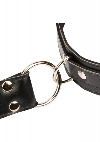 Set BDSM pentru cupluri, marime reglabila, din piele, unisex [3]