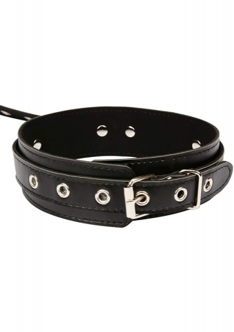 Set BDSM pentru cupluri, marime reglabila, din piele, unisex [4]