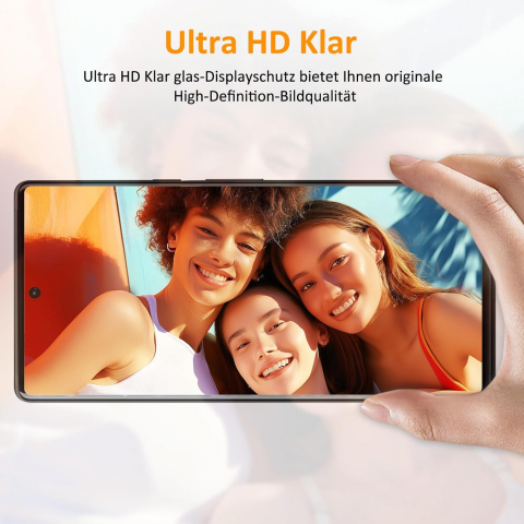 Set de 2 Folii de Protecție Agedate din Sticlă Temperată pentru Google Pixel 6 Pro - Duritate 9H, Claritate HD, Compatibilitate cu Amprentă, 15IJ [1]