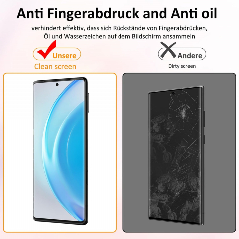 Set de 2 Folii de Protecție Agedate din Sticlă Temperată pentru Google Pixel 6 Pro - Duritate 9H, Claritate HD, Compatibilitate cu Amprentă, 15IJ [7]