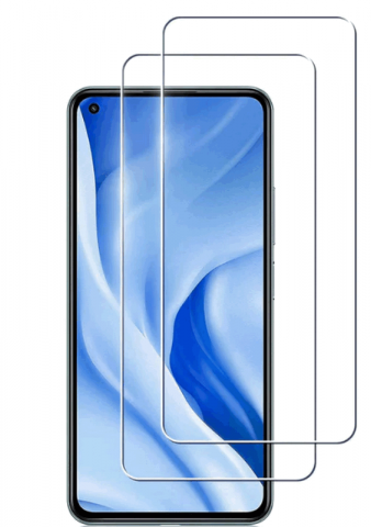 Folii Protecție Telefoane - Set de 2 Folii de Protecție pentru Ecran Xiaomi 11 Lite 5G NE, Acoperire Completă 3D, HD Clear, Fără Bule, Anti-Amprentă, Anti-Zgârieturi