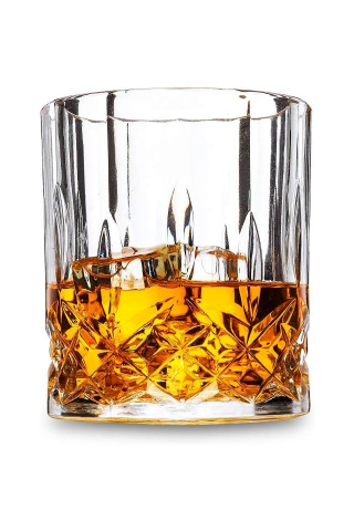 Casă, Grădină & Bricolaj - Set de 4 Pahare pentru Whisky LANFULA, 300 ml, Cristal Fără Plumb