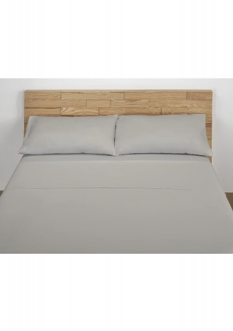 Set de lenjerie de pat, albastru deschis, 180cm x 200cm, GAMUSI [1]