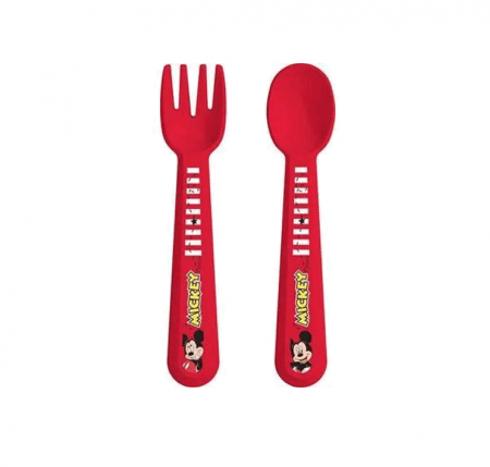 Copii & Bebe - Set de tacamuri MickeyMouse (2 bucati)