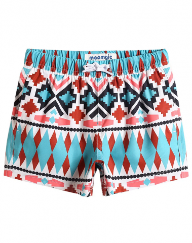 Îmbrăcăminte & Încălțăminte - Sort de baie pentru copii, MaaMgic, AtlantisDream Kids Geo, Confort, libertate de mișcare și design modern