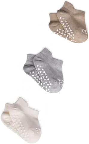 Copii & Bebe - sosete-antiderapante-bebelusi-lil-fairytale-bumbac