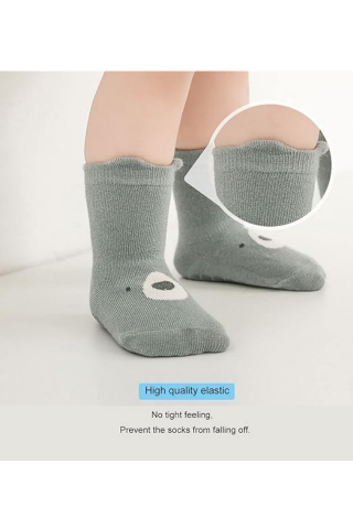 Șosete Antiderapante pentru Bebeluși și Copii Mici – Băieți și Fetițe [2]