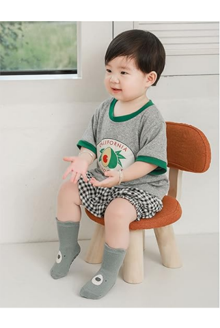 Șosete Antiderapante pentru Bebeluși și Copii Mici – Băieți și Fetițe [4]