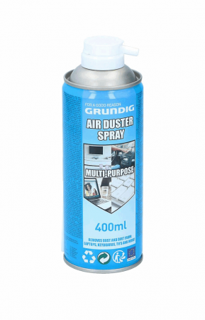 Auto - Spray cu aer comprimat, Grundig Air Duster, curata echipamente electronice, 400 ml