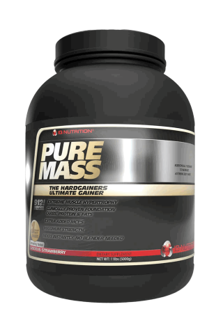Îngrijire Personală & Cosmetice - Supliment alimentar pentru cresterea greutatii si a masei musculare, Pure Mass, Vanilie, IQ Nutrition, 5000 g
