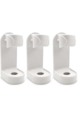 Casă, Grădină & Bricolaj - Suport pentru Periuțe de Dinti, montare pe perete cu dublu adeziv, 3 buc/set, FALLCON F - C6JR