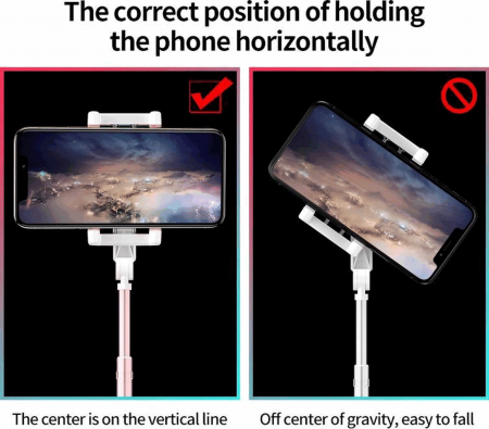 Suport telefon multifunctional roz, NX8 [6]