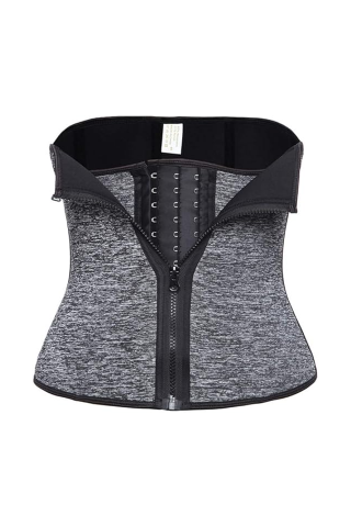 Corset de antrenament pentru talie cu control dublu, modelator de corp tip clepsidră pentru abdomen, marime M [1]