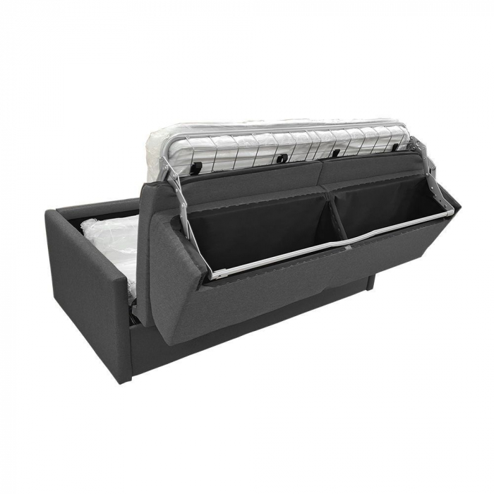 Simply - Canapea extensibila economica cu saltea de 14cm [3]