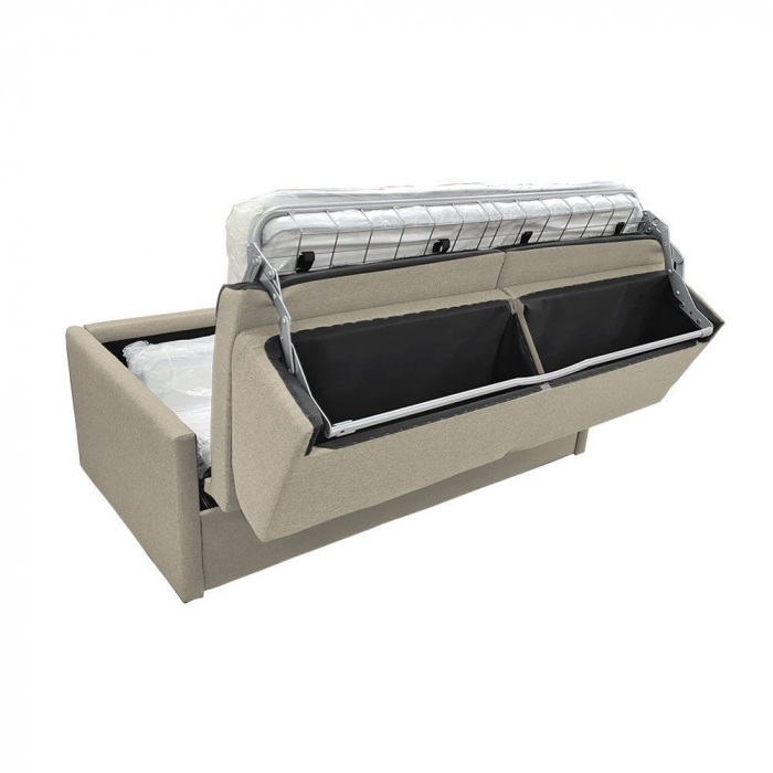 Simply - Canapea extensibila economica cu saltea de 14cm [3]