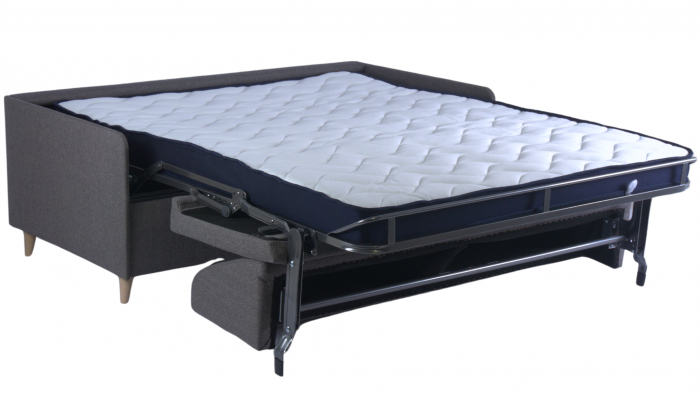 Simply High Leg - Canapea extensibila economica cu saltea de 14cm [5]