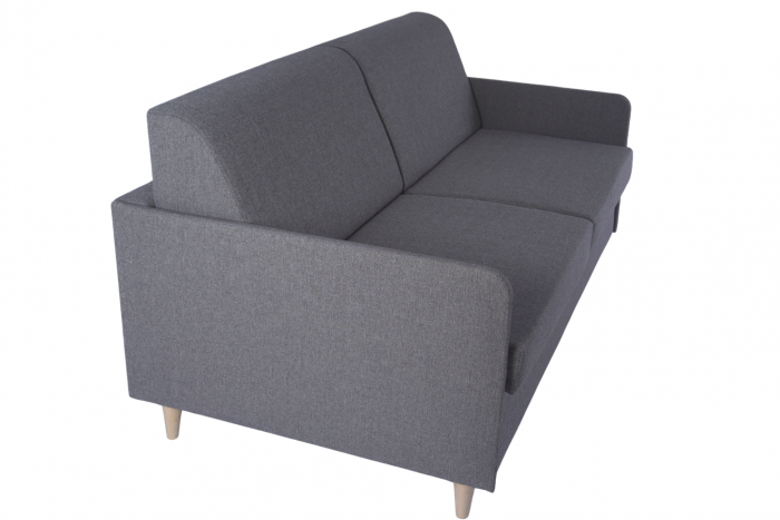 Simply High Leg - Canapea extensibila economica cu saltea de 14cm [2]