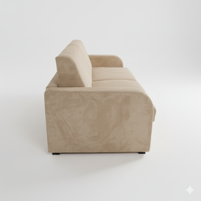 Tom - canapea extensibila cu saltea 14cm [5]