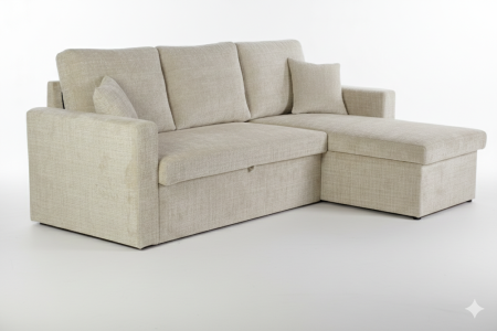 Canapele si fotolii - Alain Cremona - coltar extensibil reversibil cu lada de depozitare