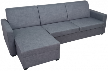 Coltare extensibile cu saltea - LeLux CHS - Canapea extensibila de colt cu saltea de 14cm