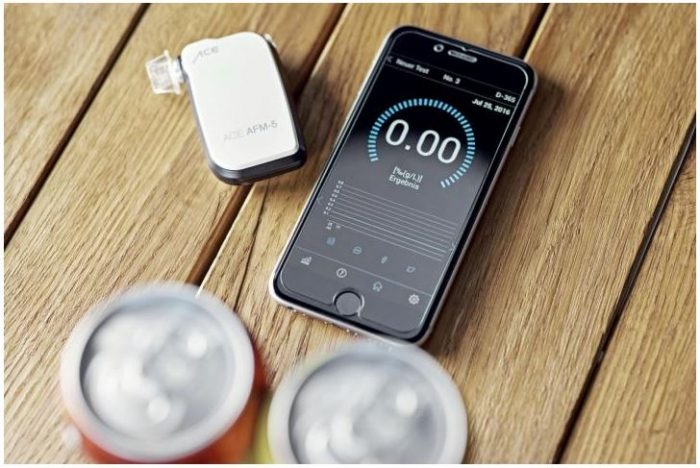 Alcooltester ACE AFM-5 pentru smartphone -compatibil Android si iOS [4]