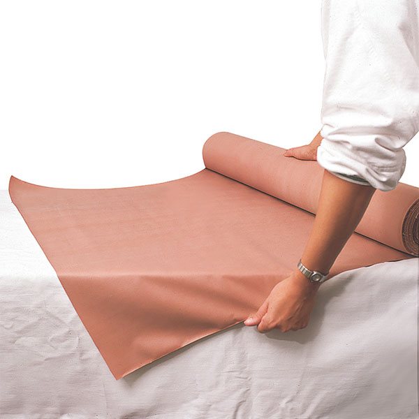 Aleza din cauciuc impermeabil - 90x100cm - culoare alb [2]